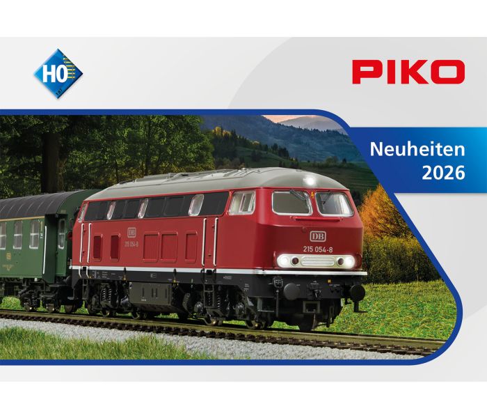 PIKO HO Gauge New Items Leaflet 2026
