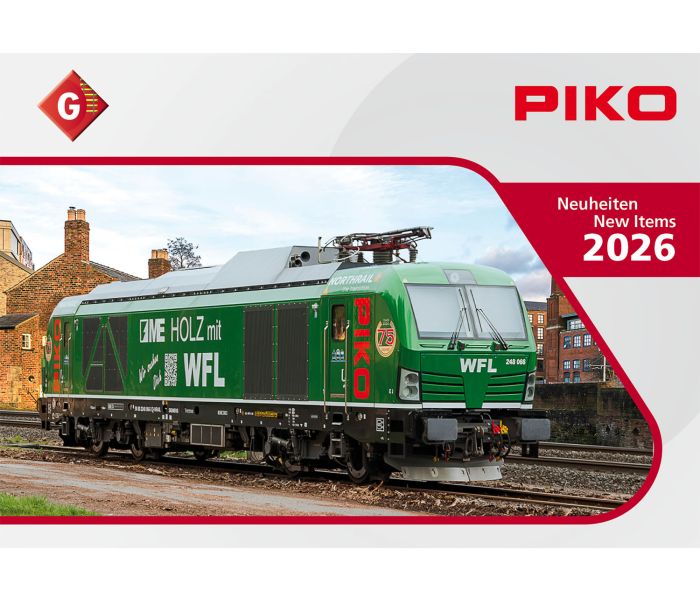 PIKO G Gauge New Items Leaflet 2026