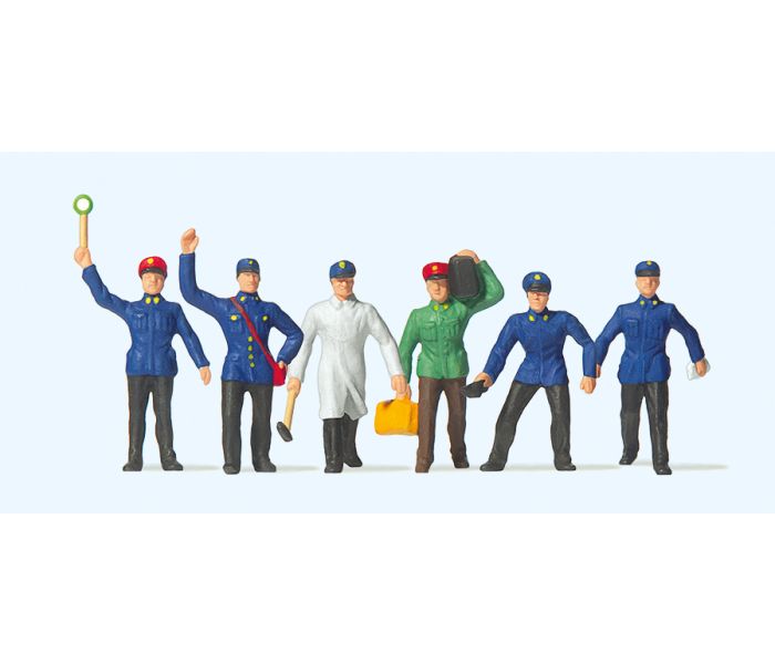 Railway Personnel (6) Exclusive Figure Set