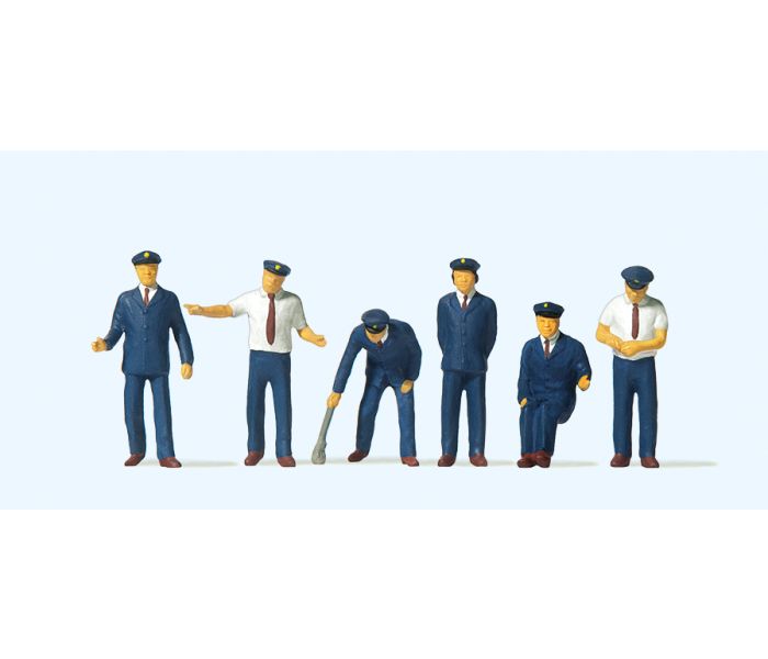 Japanese Railway Personnel (6) Exclusive Figure Set