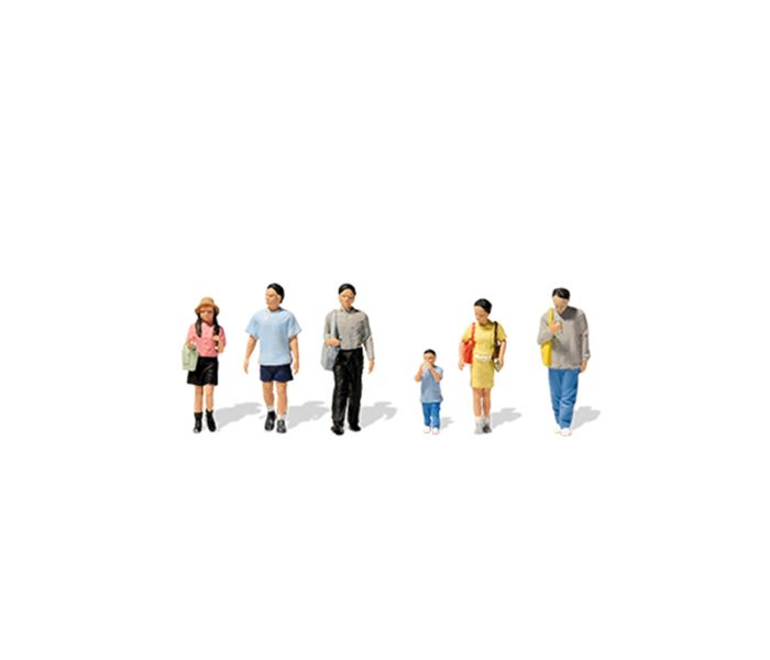 Chinese Passers By (6) Exclusive Figure Set