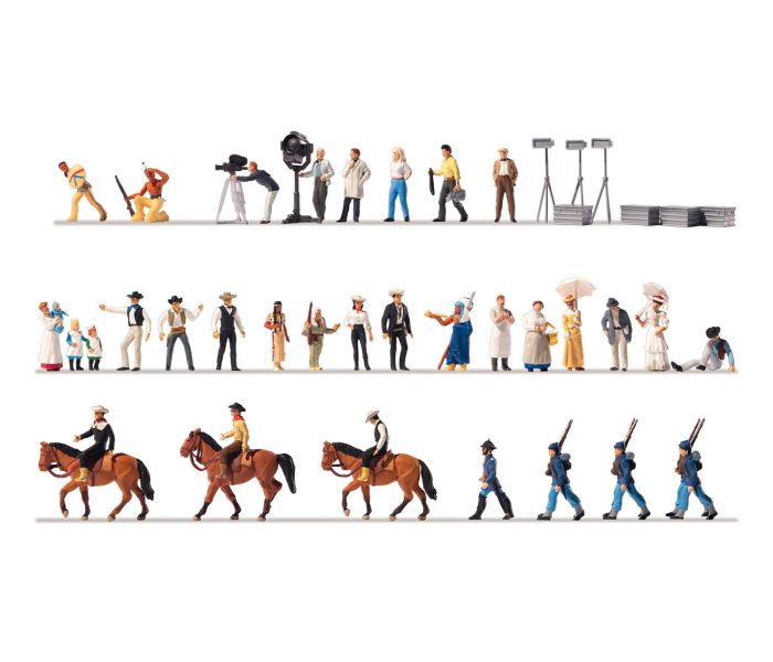 Wild West Movie Set (35) Figure Set