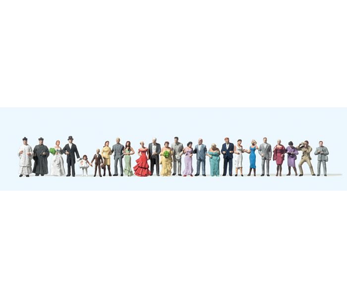 Wedding Figures (24) Standard Figure Set