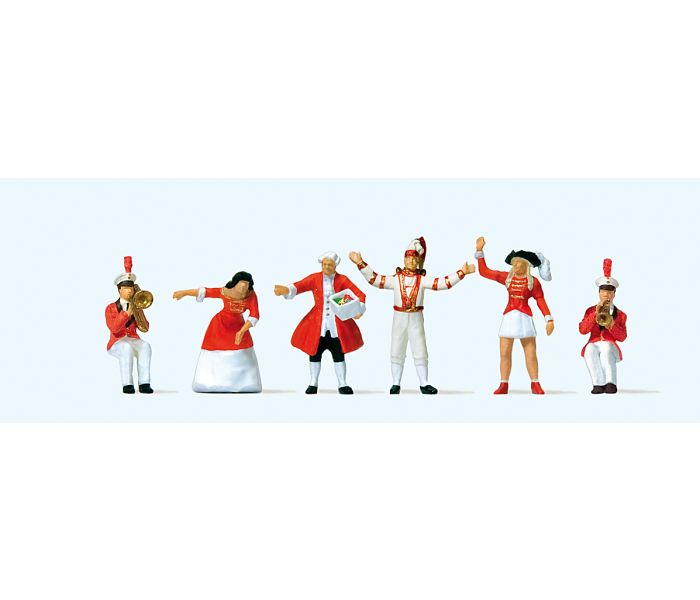 Carnival Prince's Carriage (6) Figure Set