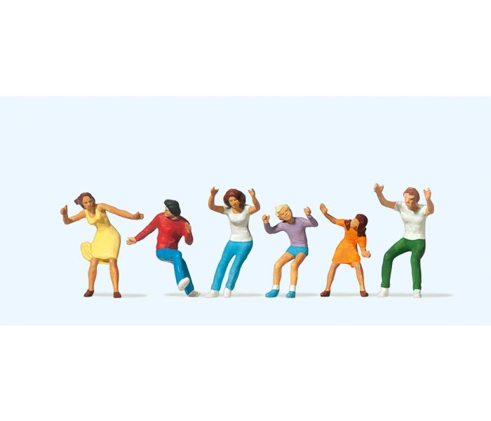 Fairground Chairoplane Riders (6) Figure Set