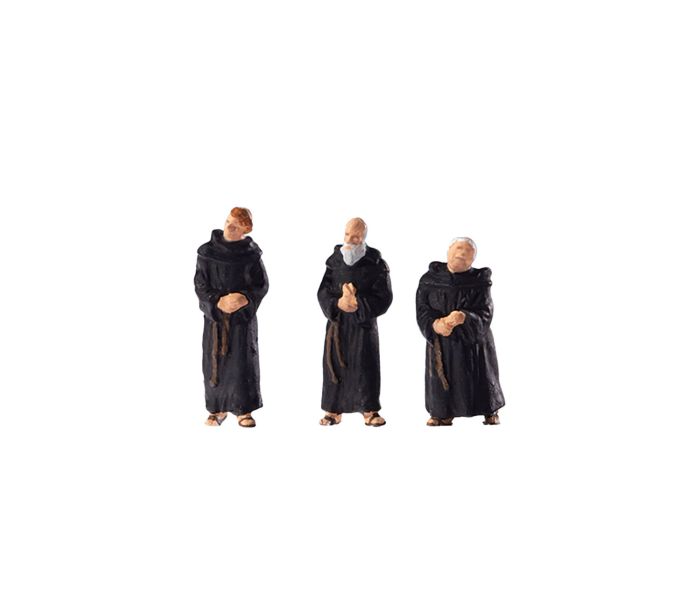 Augustinian Monks (3) Figure Set