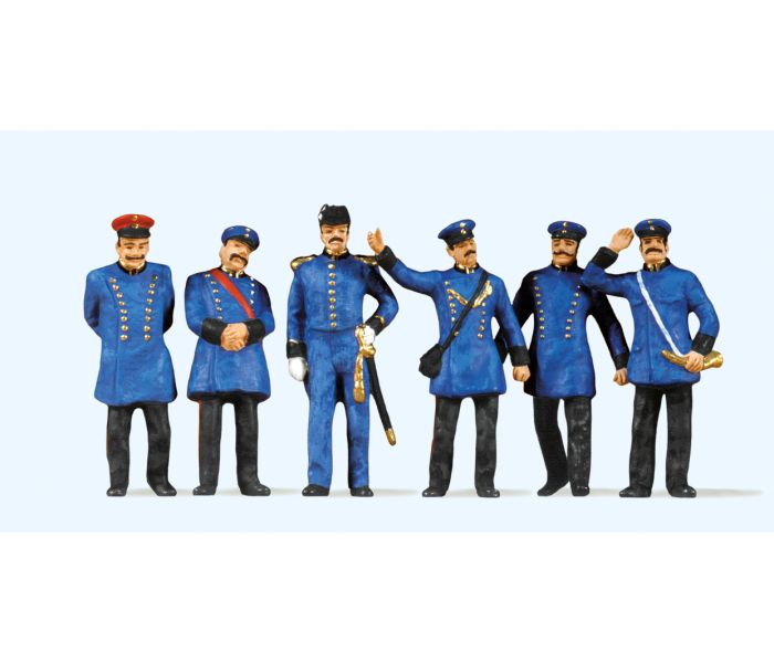 Royal Bavarian Railway Personnel Circa 1900 (6) Figure Set