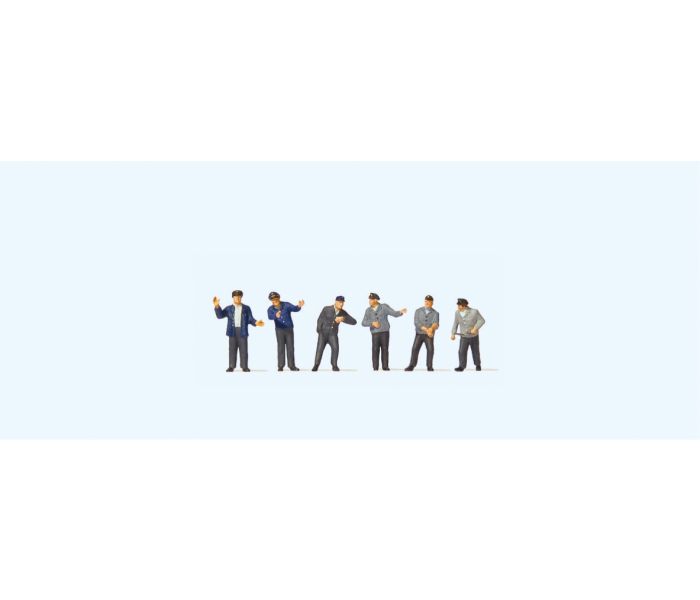 Engine Drivers & Firemen (6) Figure Set