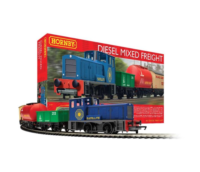 Diesel Mixed Freight Train Set