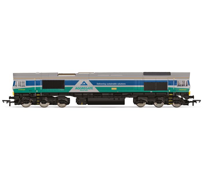Railroad+ Class 66 711 Sence GBRf Aggregate Ind(DCC-Sound)