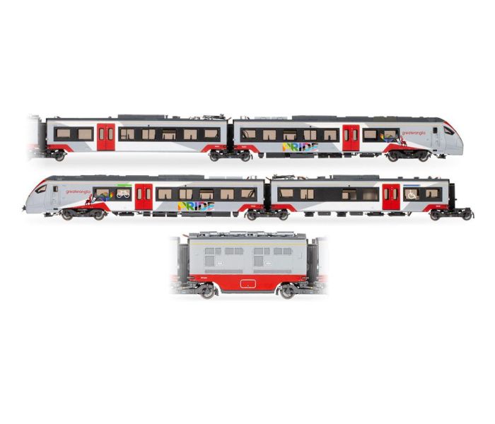 Class 755/4 FLIRT 4 Car Bi-Mode Train Greater Anglia Pride