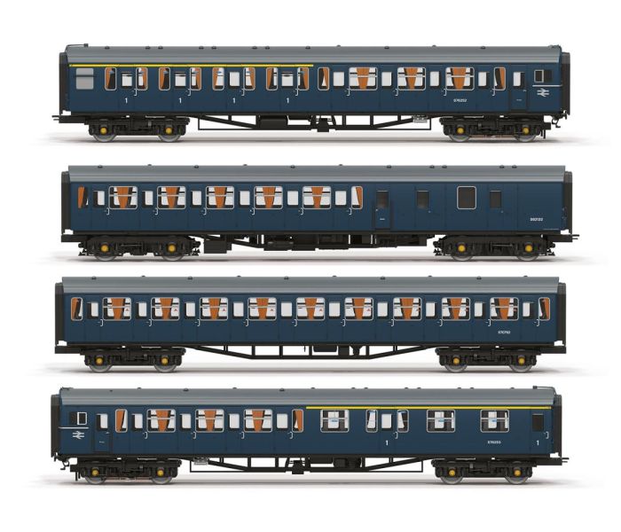 Class 423 (4VEP) 4 Car EMU 7712 BR Blue