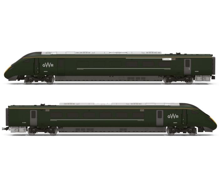 Railroad Class 800 001 GWR IET 2 Car Bi-Mode Train Pack