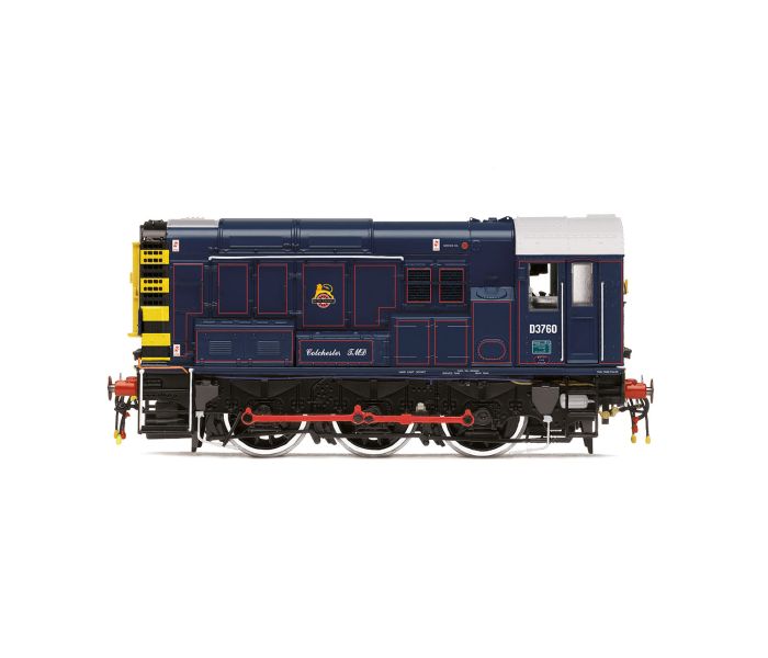BR Class 08 D3760 Colchester TMD Diesel Shunter