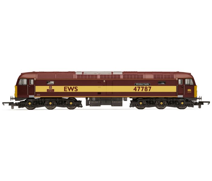 RailRoad EWS Class 47 787 Windsor Castle Diesel Loco