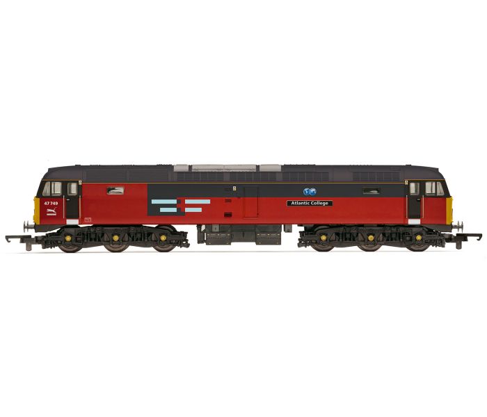 RailRoad RES Class 47 749 Atlantic College Diesel Loco