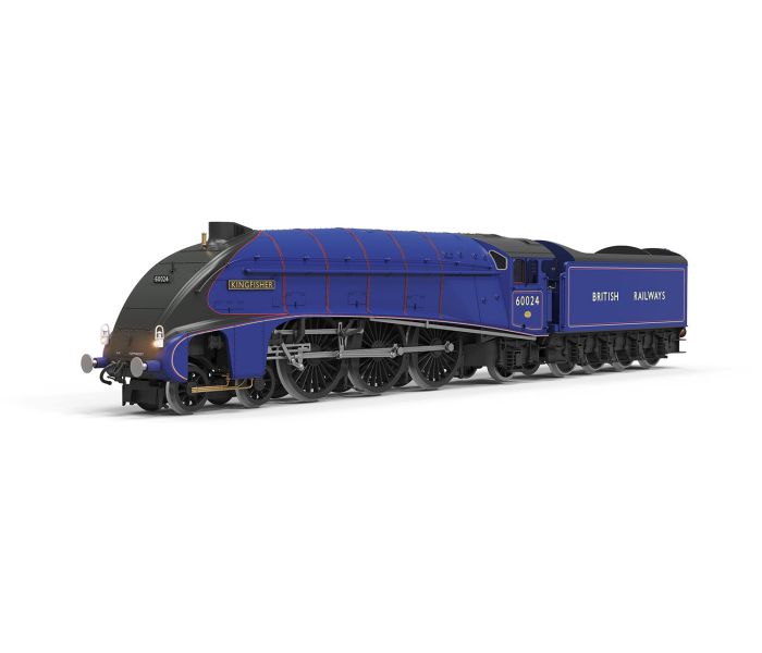BR Blue A4 Class 60024 'Kingfisher' w/Steam Generator