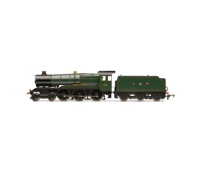 RailRoad GWR County Class 1023 County of Oxford Steam Loco