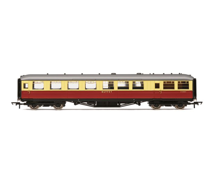 Gresley Corridor Buffet Coach BR Crimson/Cream E12505E