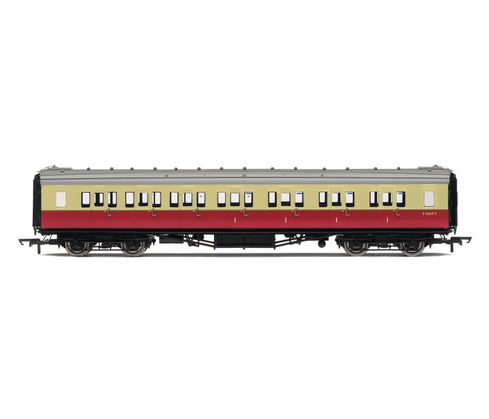 Maunsell Composite Coach BR Crimson/Cream S56656 Set 222