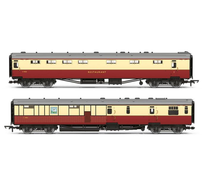 Kitchen/Buffet Car 7892/33 White Horse Twin Pack BR C/C