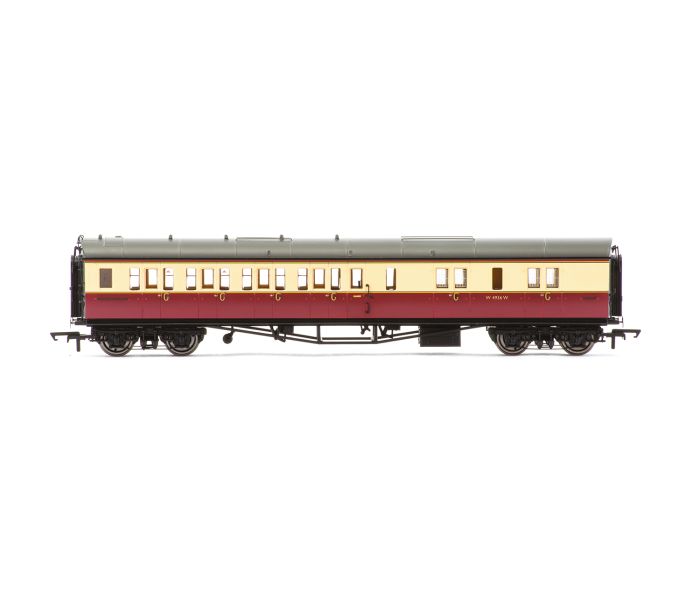 Collet Corridor Brake 3rd LH Coach BR Crimson/Cream W4936W