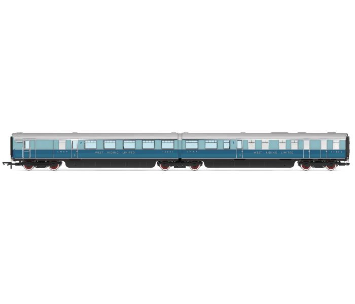LNER West Riding Brake 3rd/Kitchen 3rd Articulated Set (2)