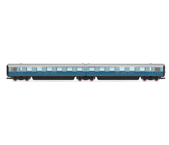 LNER West Riding Double Open 1st Articulated Set (2)