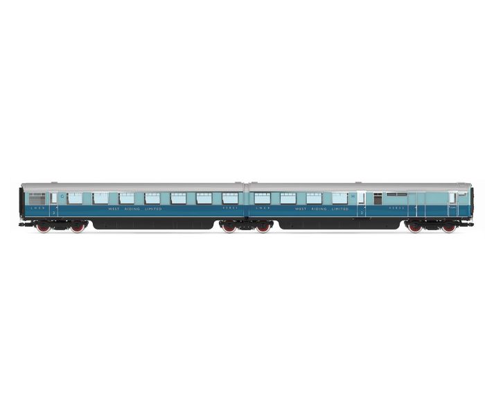 LNER West Riding Open 3rd/Brake 3rd Articulated Set (2)