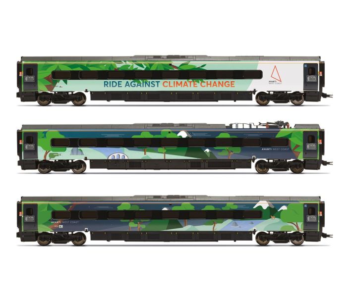 Class 390 Avanti WC COP26 Coach Set (3) 69721/69821/69921
