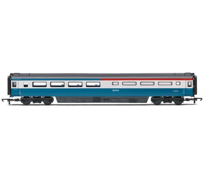 Railroad Mk3 HST TRUB Coach BR Blue/Grey 40327