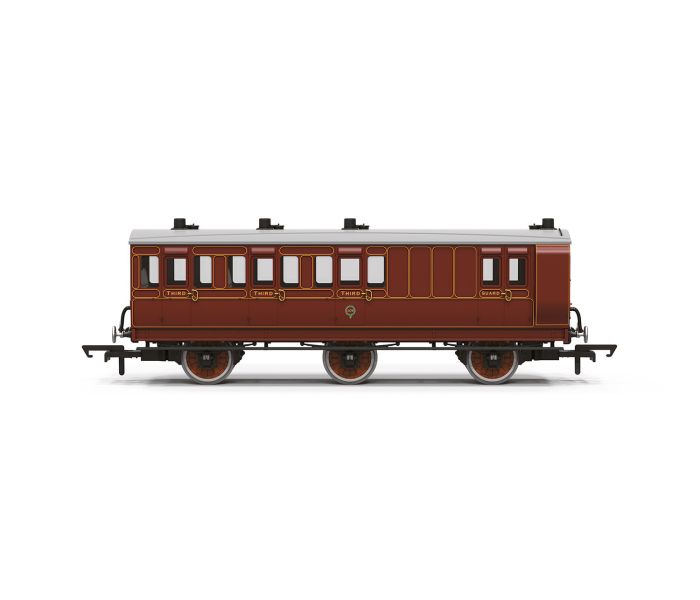 LB&SCR 6 Wheel 3rd Class Brake Coach 106