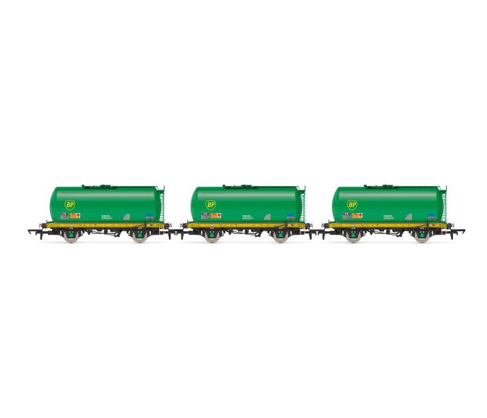 TTA Tank Wagon Set (3) BP Green
