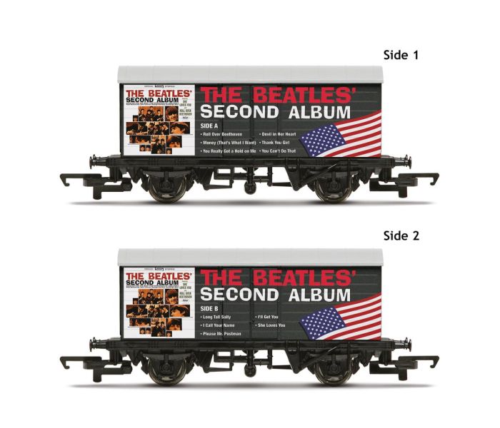 The Beatles 'Second Album' US/UK Album Covers Wagon
