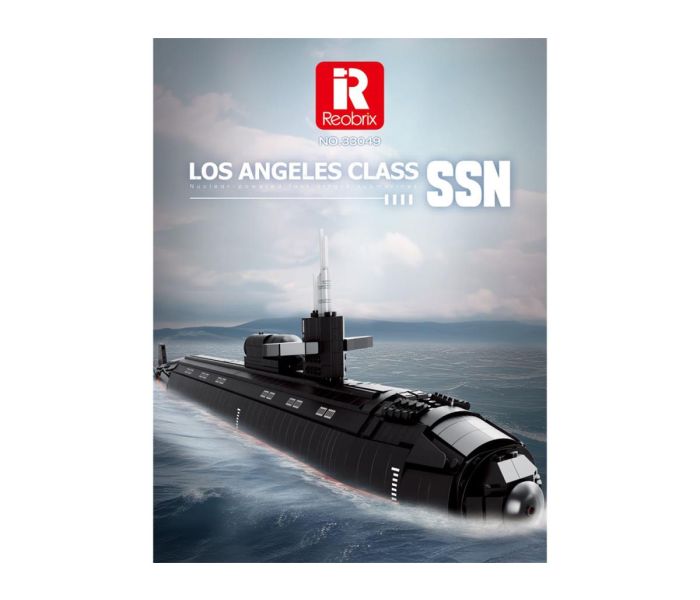 Military Nuclear Submarine 2988pc Construction Set