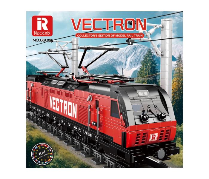 European Electric Locomotive 1889pc Construction Set