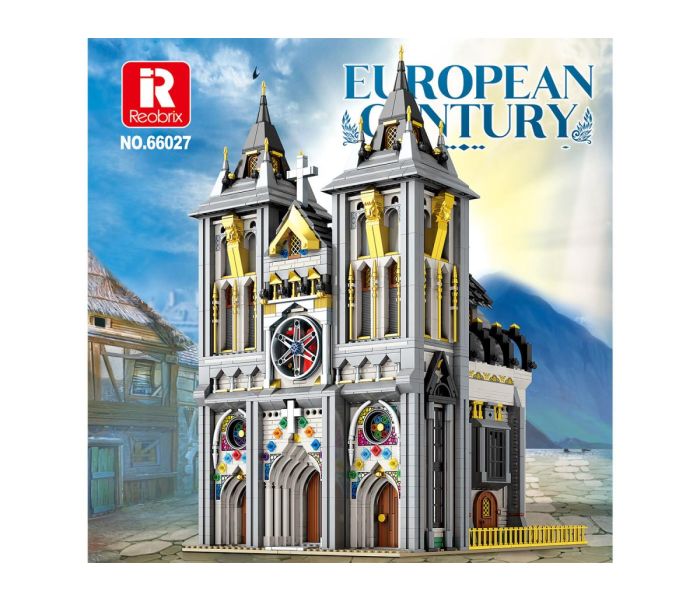 Medieval Church 3468pc Construction Set