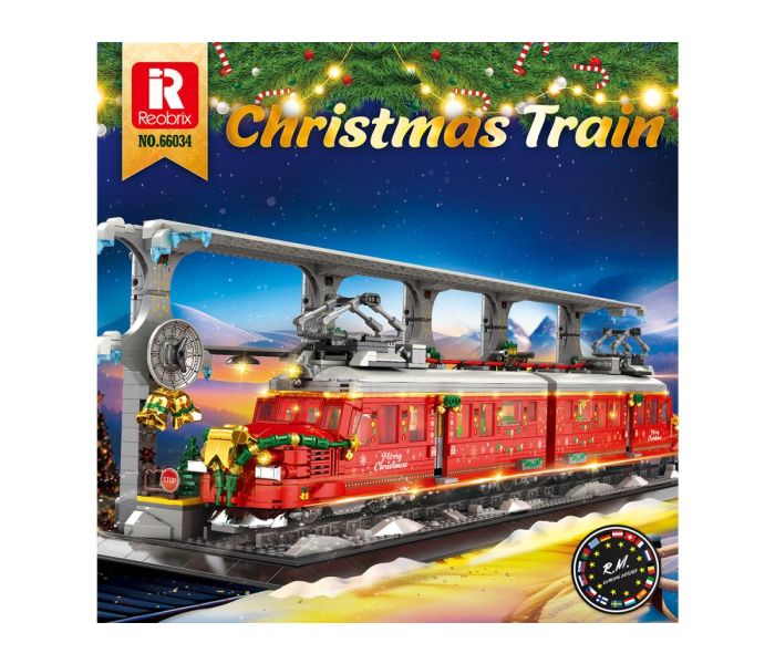 Christmas Train 2822pc Construction Set