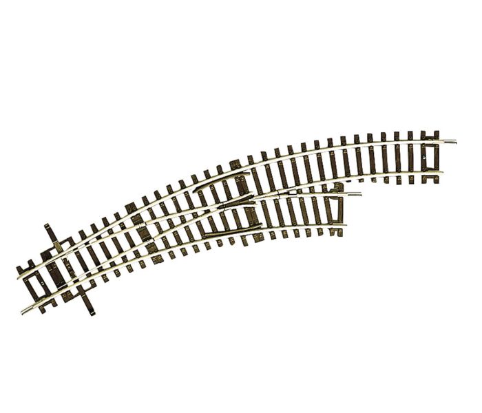 Rocoline (BWR) Right Hand Curved Turnout Radius 2/3