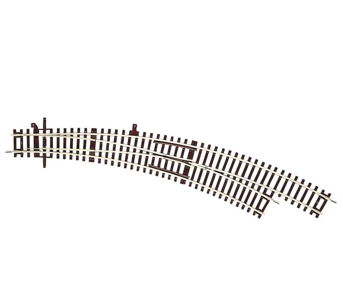 Rocoline (BWR) Right Hand Curved Turnout Radius 5/6