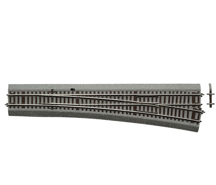 Rocoline Ballasted (WL10) Right Hand Turnout 10 Degree 345mm