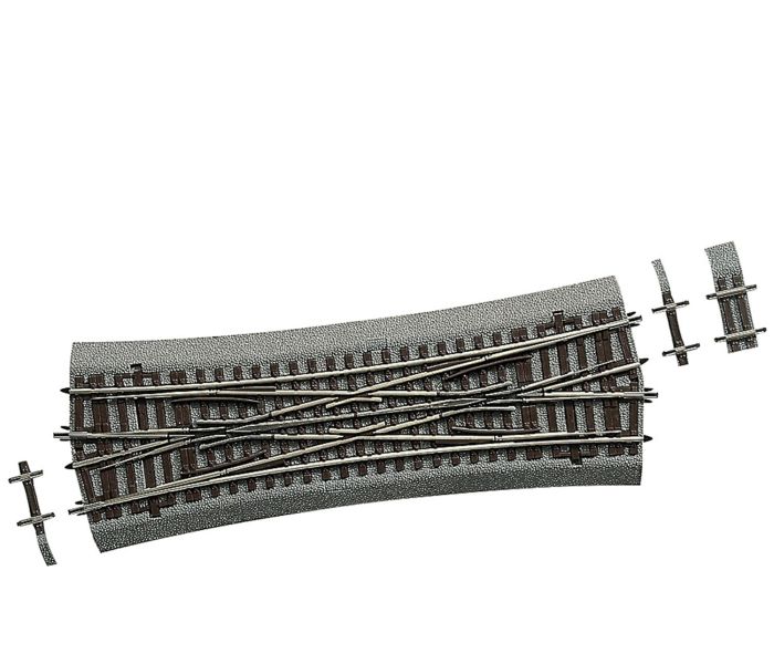Rocoline Ballasted (DKW15) Double Slip 15 Degree 230mm
