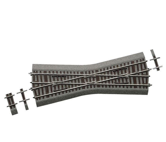 Rocoline Ballasted (K15) Crossing 15 Degree 230mm