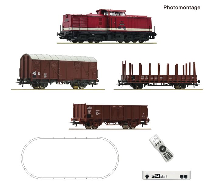 DR BR110 Diesel Freight Starter Set IV (DCC-Fitted)