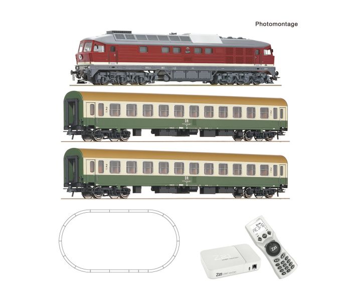 DR BR132 Diesel Passenger Train Set IV (DCC-Fitted)