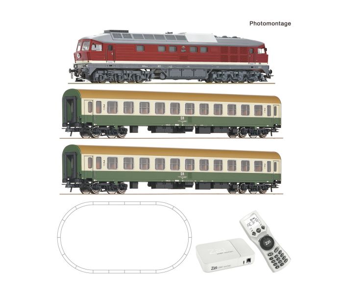 DR BR132 Diesel Passenger Train Set IV (DCC-Fitted)