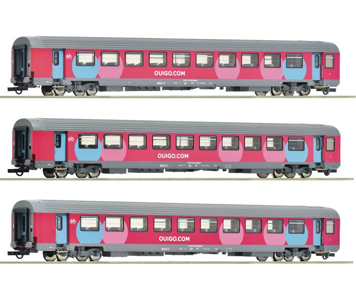 SNCF Ouigo Corail Coach Set (3) VI