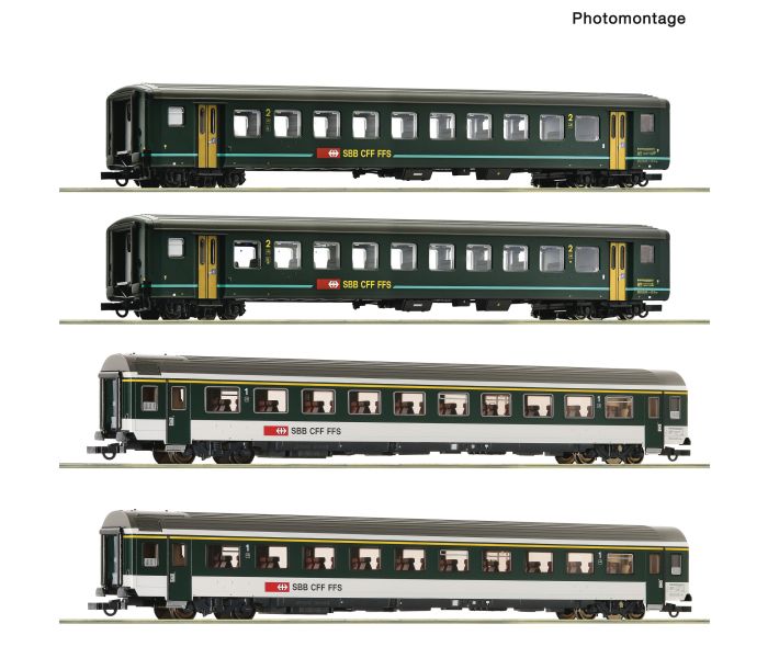 SBB IR1617 B/A Coach Set (4) V