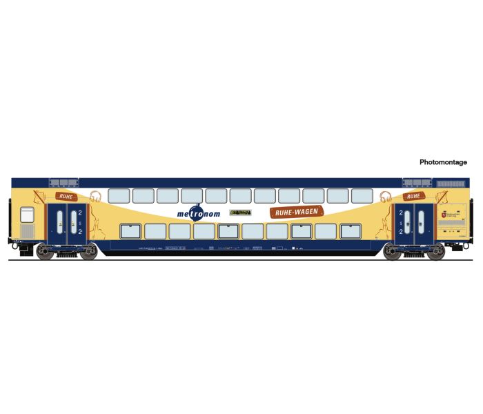 Voiture deux étages type DBpza Metronom, EpVI - ROCO 6200107 - HO 1/87