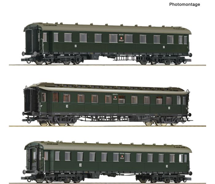 PKP Bhxz/Chxz Express Coach Set (3) III